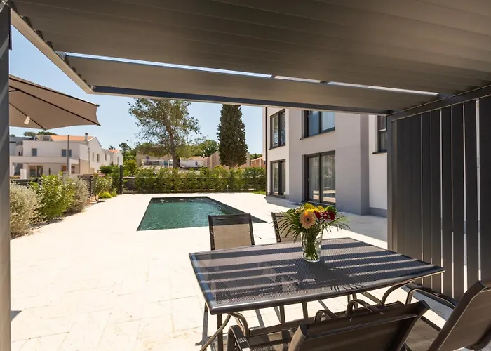 Luxury Matic Ii With Shared Pool And Seaview Apartamento Funtana