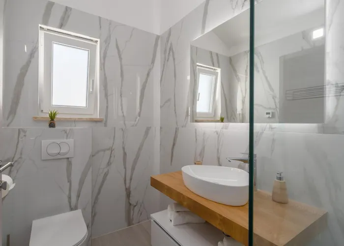 Luxury Matic Ii With Shared Pool And Seaview Apartamento Funtana